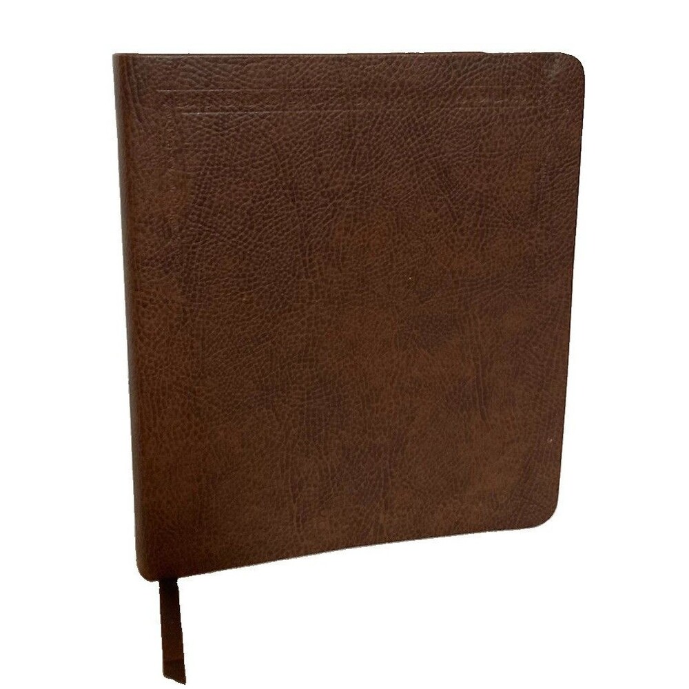 Crossway ESV Journaling Bible Mocha Threshold Design (Leather 2008) - ACCEPTABLE